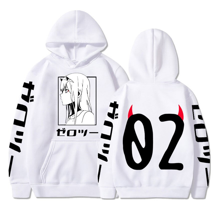 Darling In The Franxx Zero Two Hip Hop Hoodie