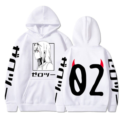 Darling In The Franxx Zero Two Hip Hop Hoodie