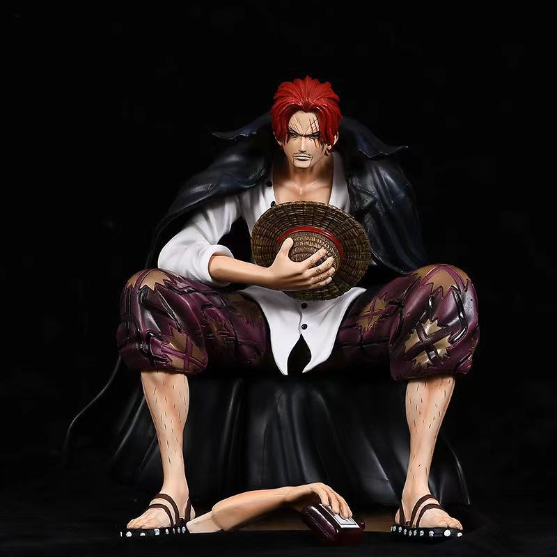 One Piece Figure Shanks Four Emperors GK Shanks Action Figure