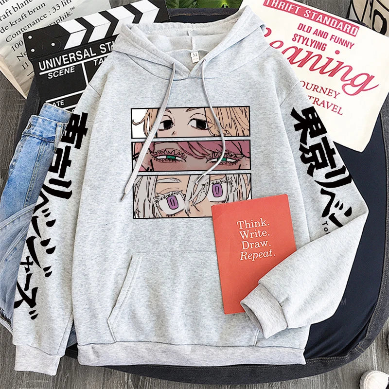 Tokyo Revengers Manjirou Sano Izana Kurokawa Eyes Hoodie