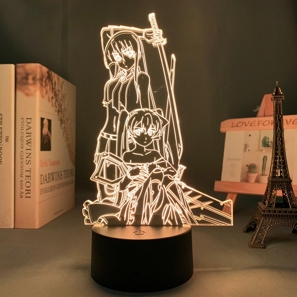 Akame Ga Kill 3D Lamp