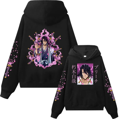 Bleach Zaraki Kenpachi Kusajishi Yachiru Hoodie