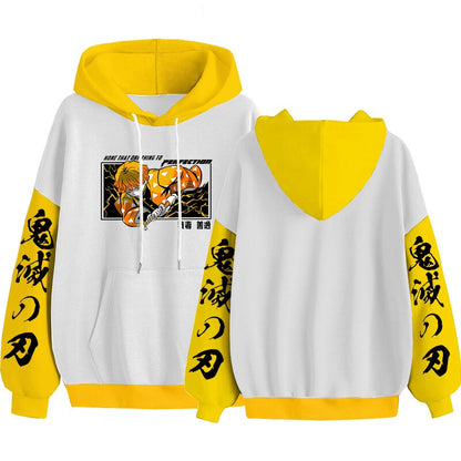 Agatsuma Zenitsu Demon Slayer Hoodies