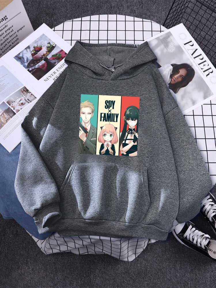 Spy X Family Forger Fam Printing Hoodie