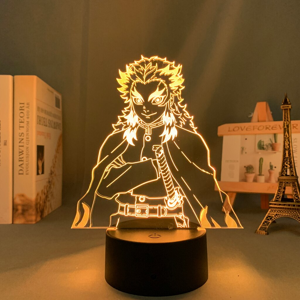 Demon Slayer Rengoku Kyojuro 3D Lamp