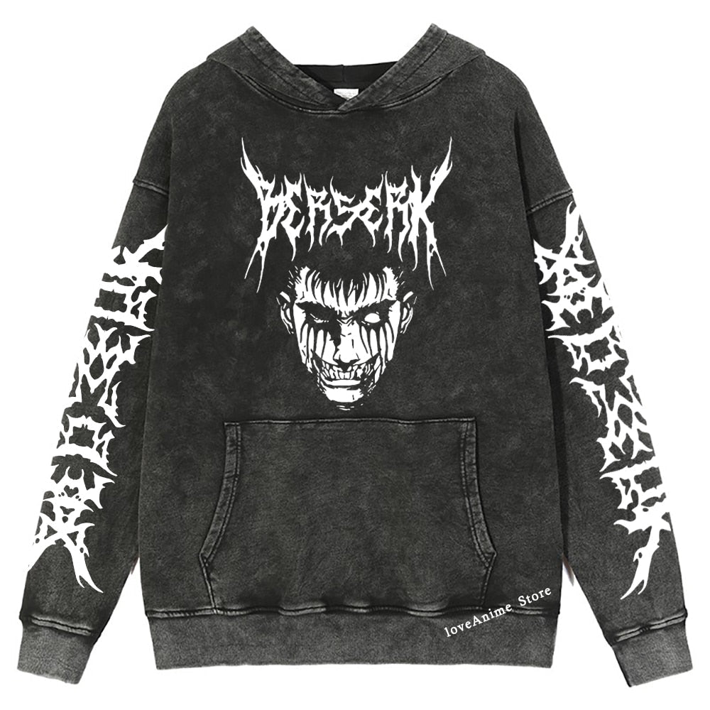 Berserk Retro Style Hoodie