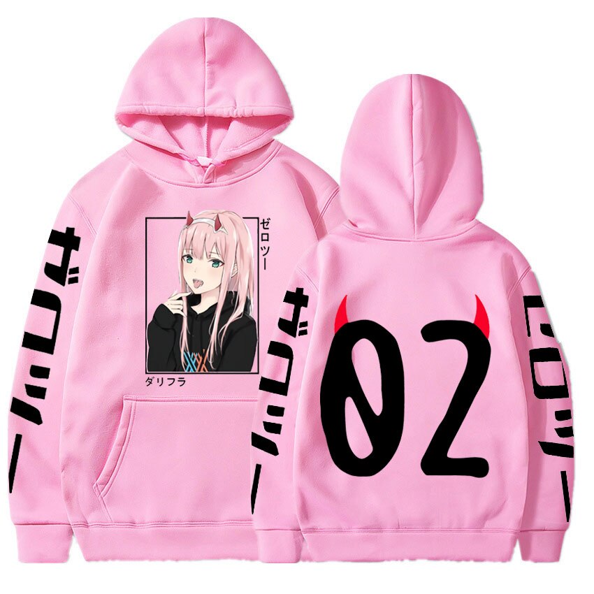 Darling In The Franxx Zero Two Hoodies