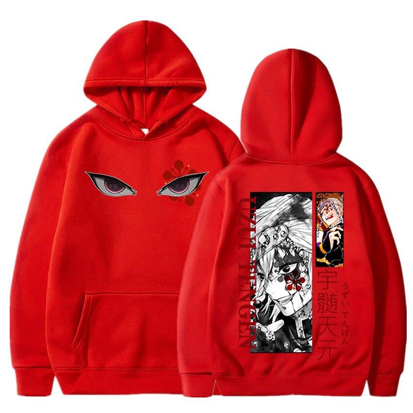 Demon Slayer Eyes Cosplay Hoodies