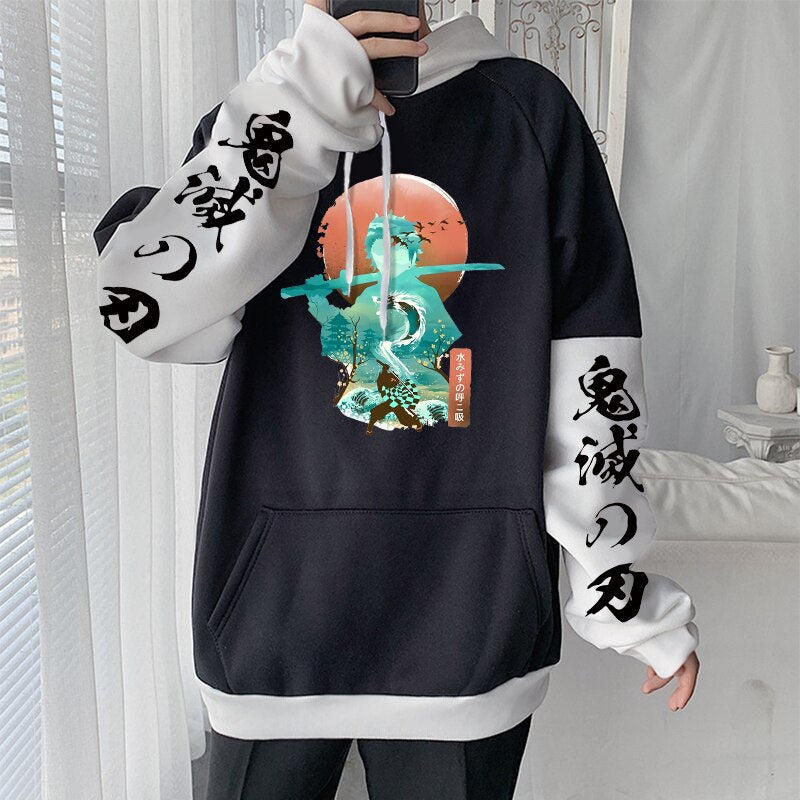 Demon Slayer Kamado Tanjirou Printed Hoodies