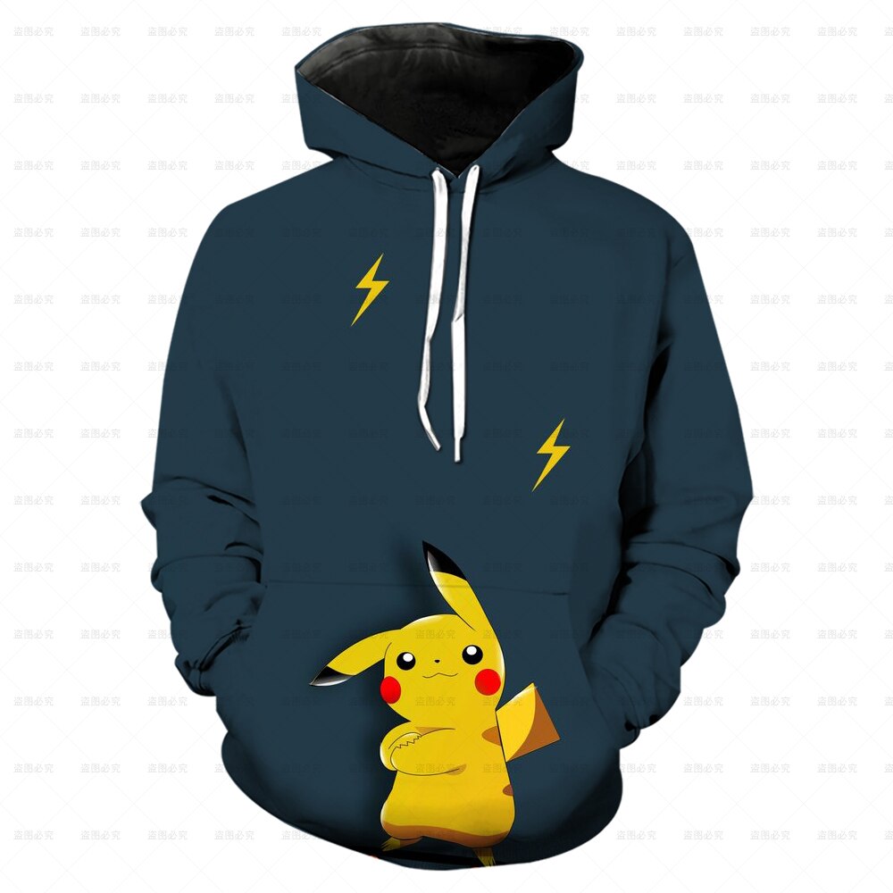 Pokemon Fashion 3D Hoodie