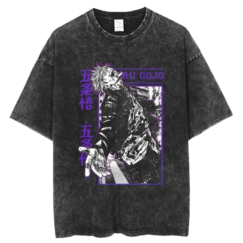 Jujutsu Kaisen Vintage Washed T-shirt