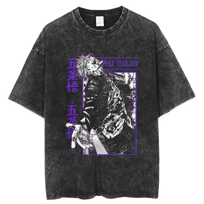 Jujutsu Kaisen Vintage Washed T-shirt