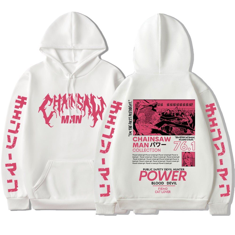 Chainsaw Man Power Graphic Hoodie