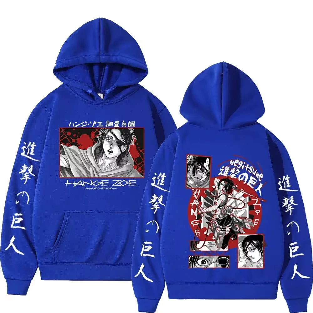 Attack on Titan Hange Zoe Shingeki Hoodie