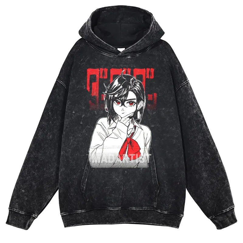 Dan Da Dan Ayase Momo Okarun Hoodie