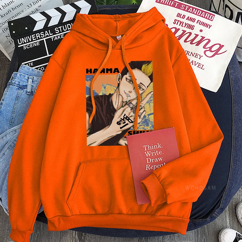 Tokyo Revengers Haikyuu Manga Hanma Shuuji Hoodie