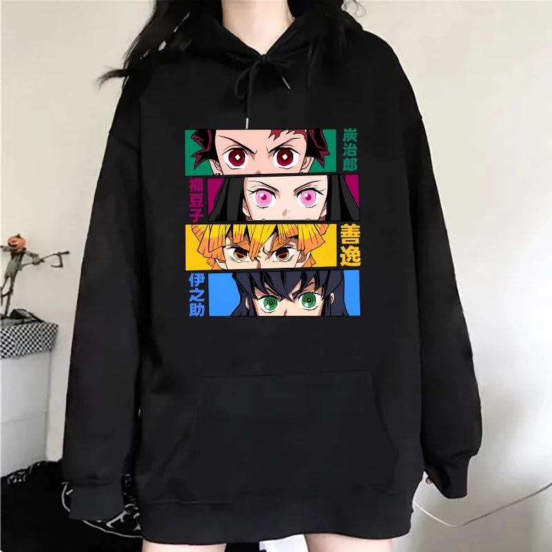 Kamado Tanjirou Kamado Nezuko Printed Hoodie