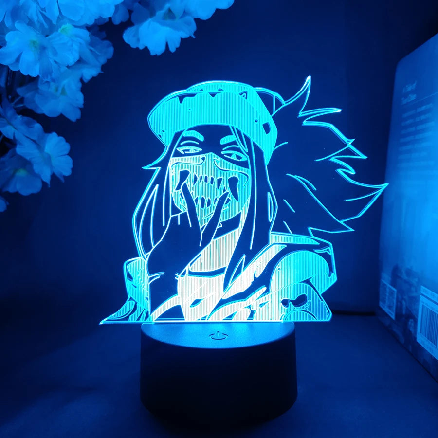 LOL Akali 3D Lamp