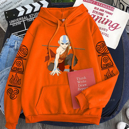 Avatar The Last Airbender Manga Aang  Hoodie