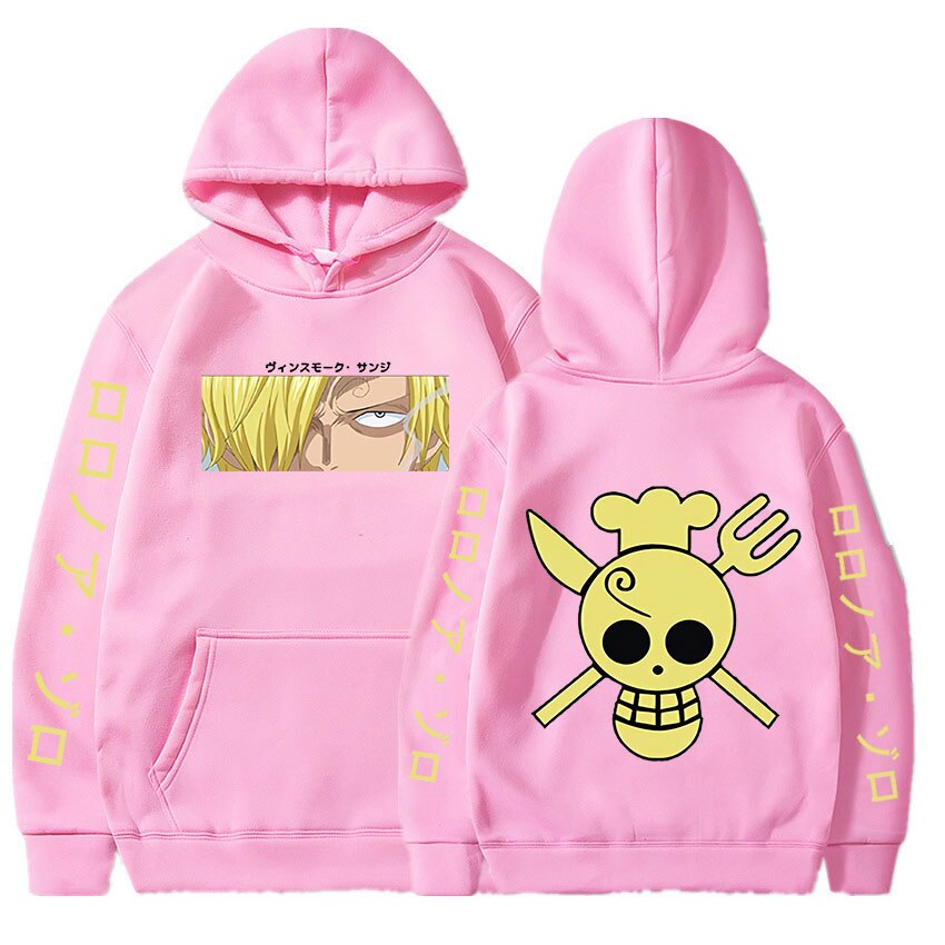 One Piece Sanji Print Hoodie