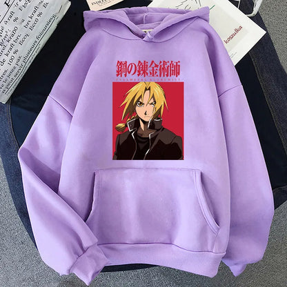 Fullmetal Alchemist Edward Elric Hoodies