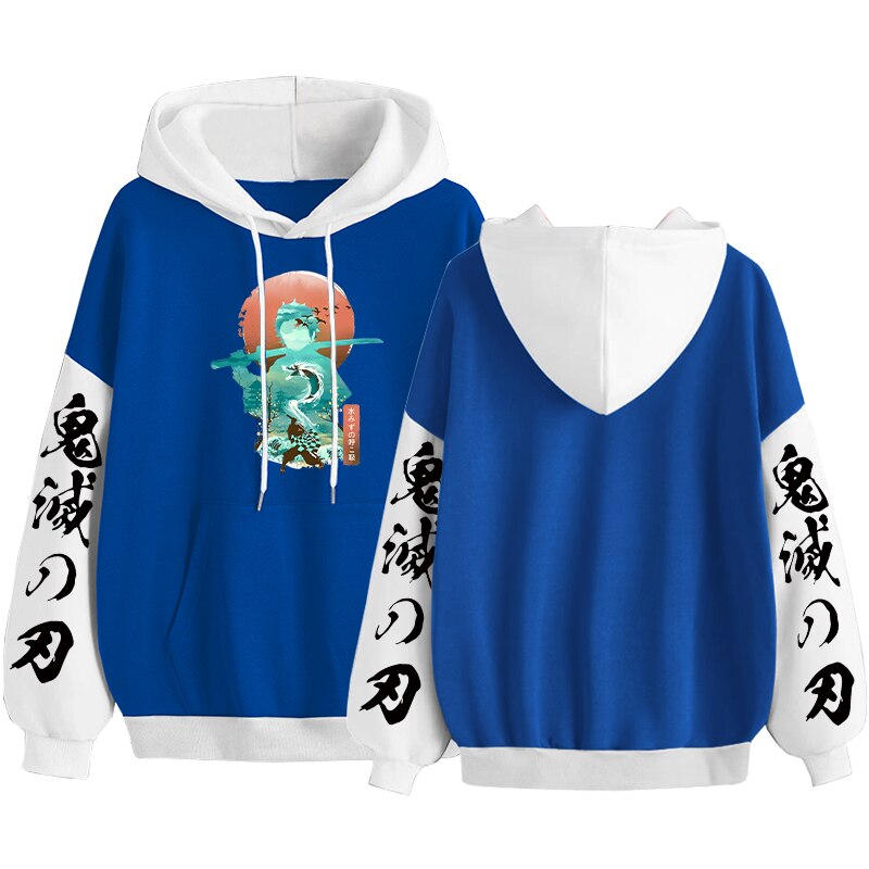 Demon Slayer Kamado Tanjirou Printed Hoodies