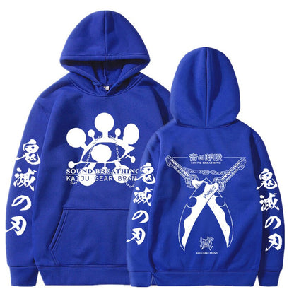 Demon Slayer Hoodie Tengen Uzui Sound Breathing Hoodie