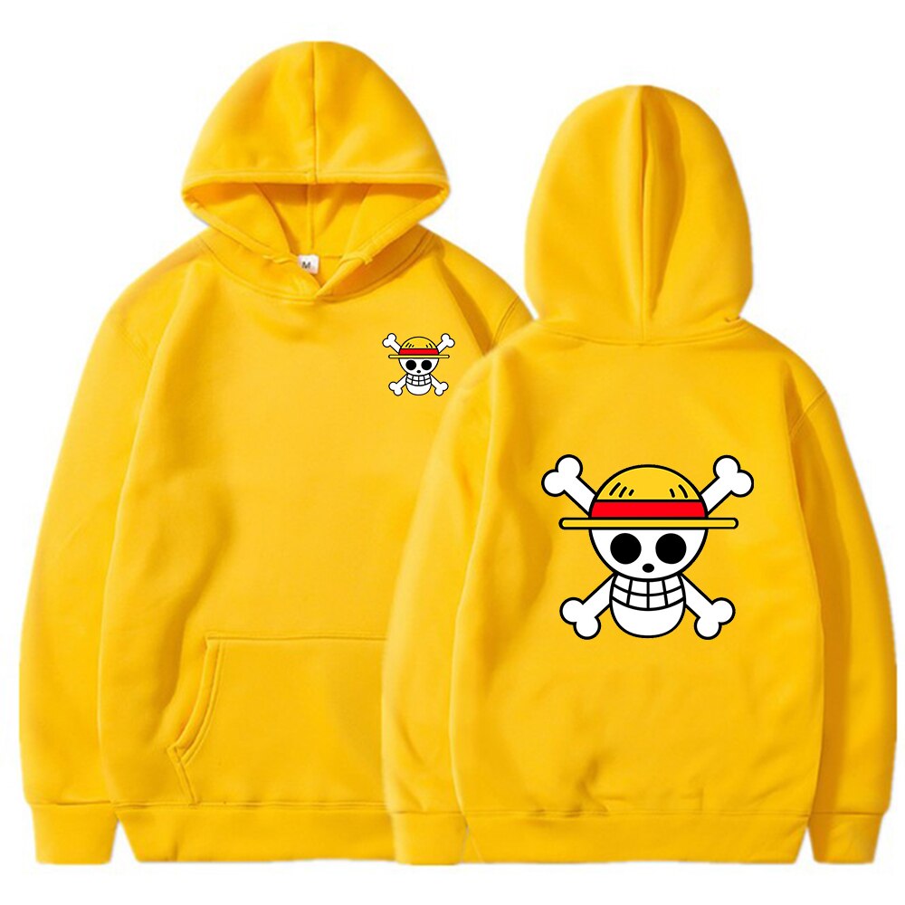 One Piece Skull Hoodies