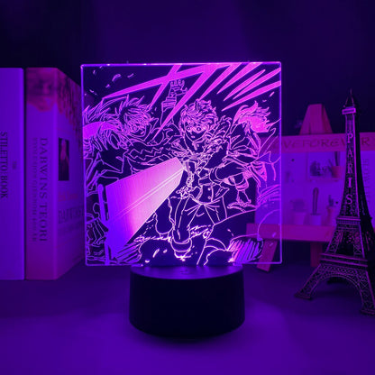 Anime Black Clover 3D Lamp