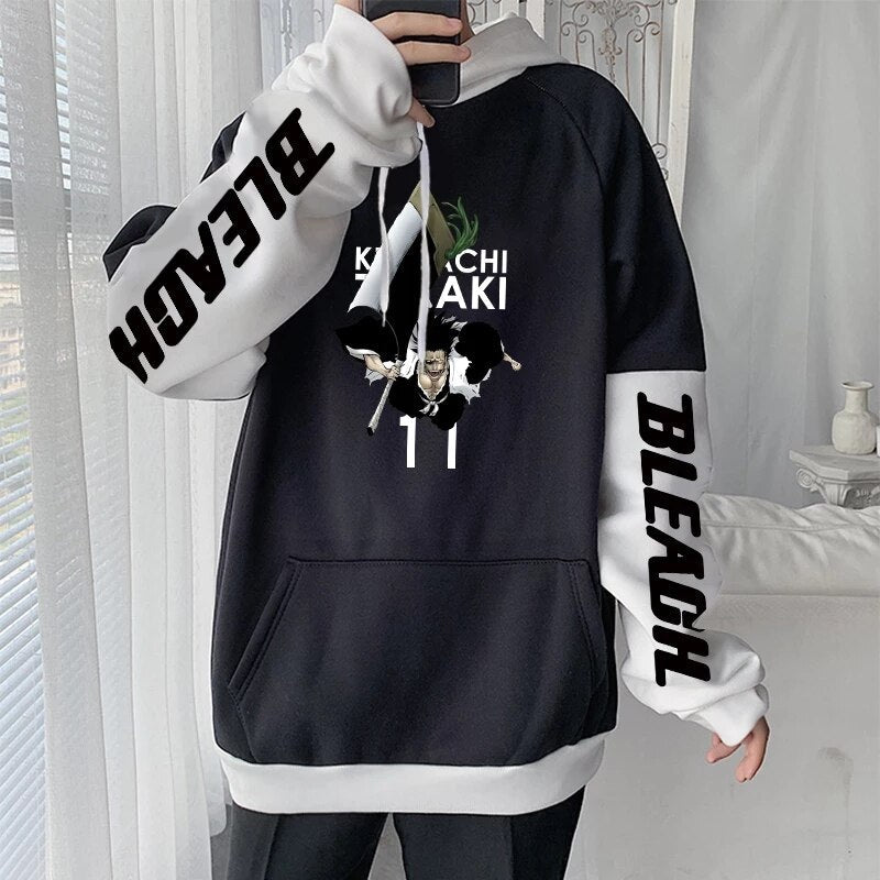 Bleach Gothic Streetwear Long Sleeve Hoodie