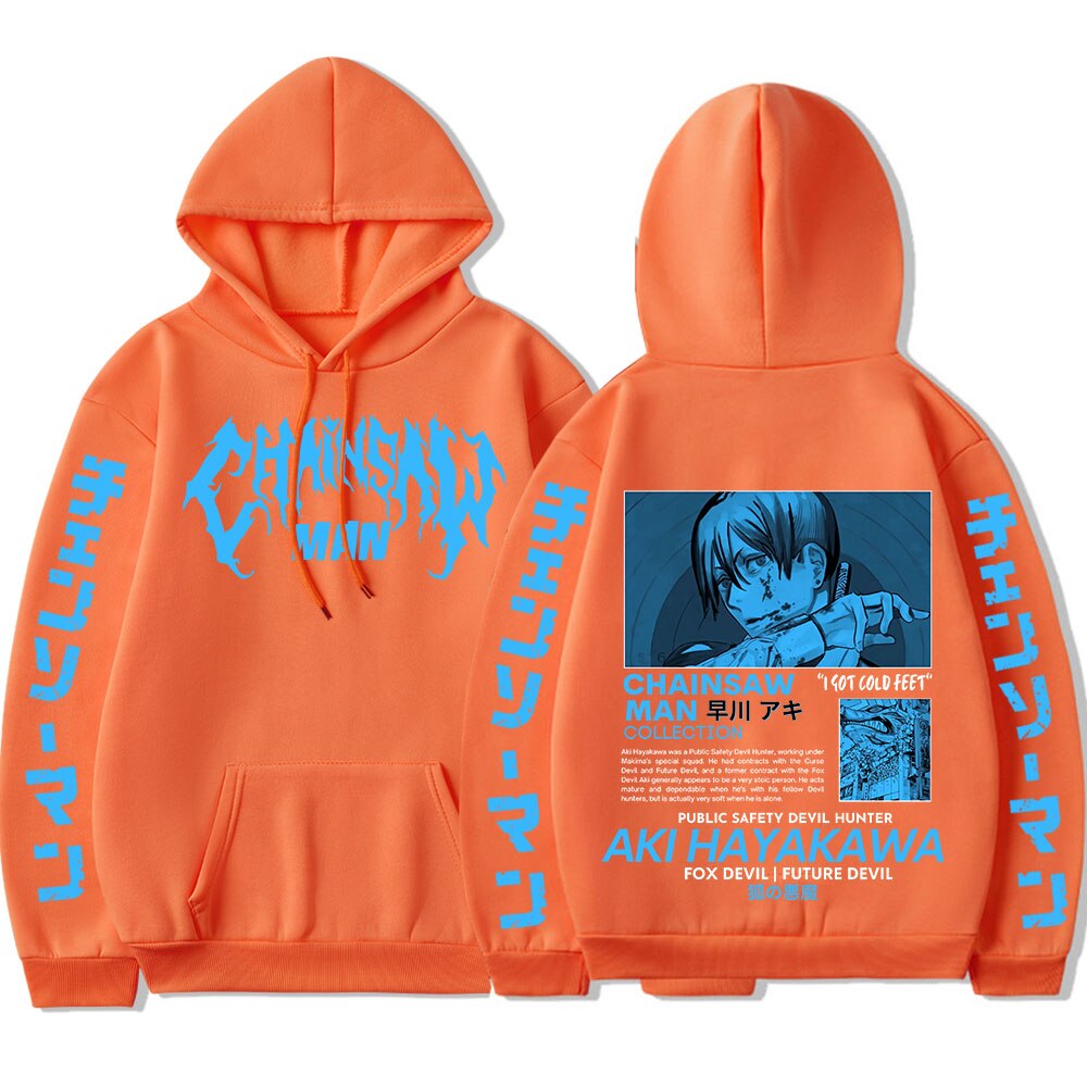 Chainsaw Man Hayakawa Aki Hoodies