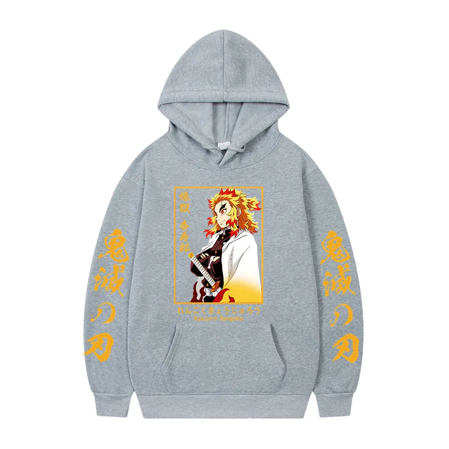 Demon Slayer Kyojuro Rengoku Hoodie