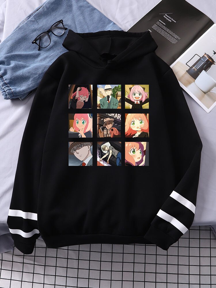 Spy X Family Characters Nine Puzzles Hoodie