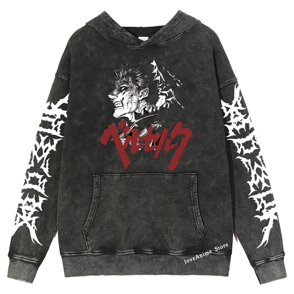 Berserk Retro Style Hoodie