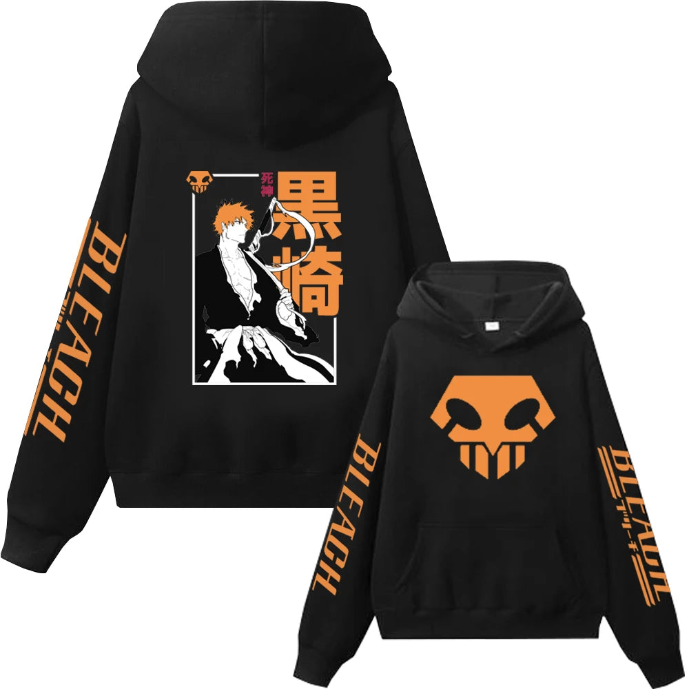 Bleach Kurosaki and Rukia Hoodies