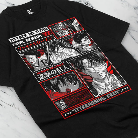 Attack on Titan Eren Final Shingeki No KyojinT-Shirt