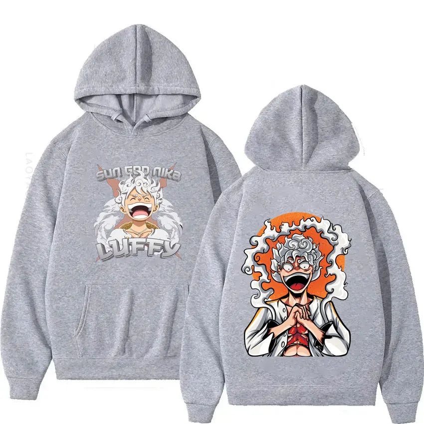 Gear 5 Luffy Theme New in Hoodies