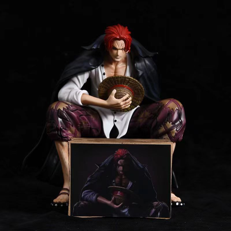 One Piece Figure Shanks Four Emperors GK Shanks Action Figure