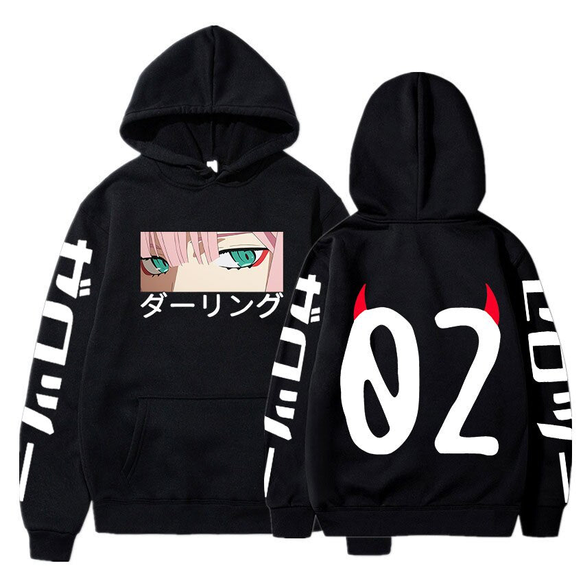 Darling In The Franxx Zero Two Hoodies