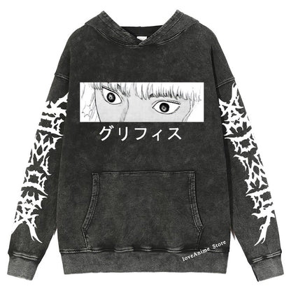 Berserk Retro Style Hoodie