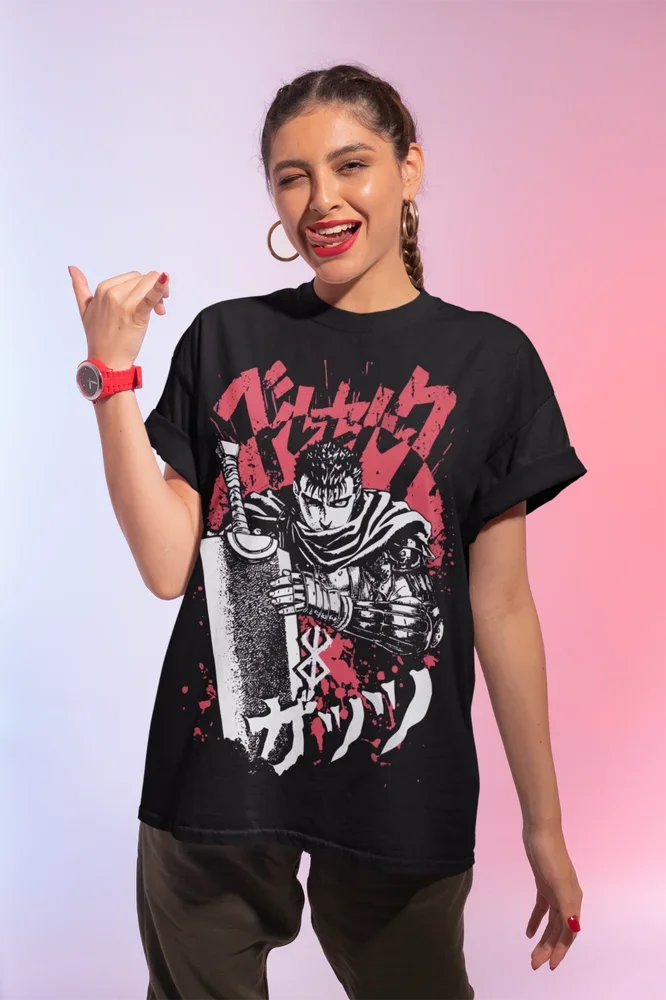 Berserk Manga Strip Guts T-Shirt