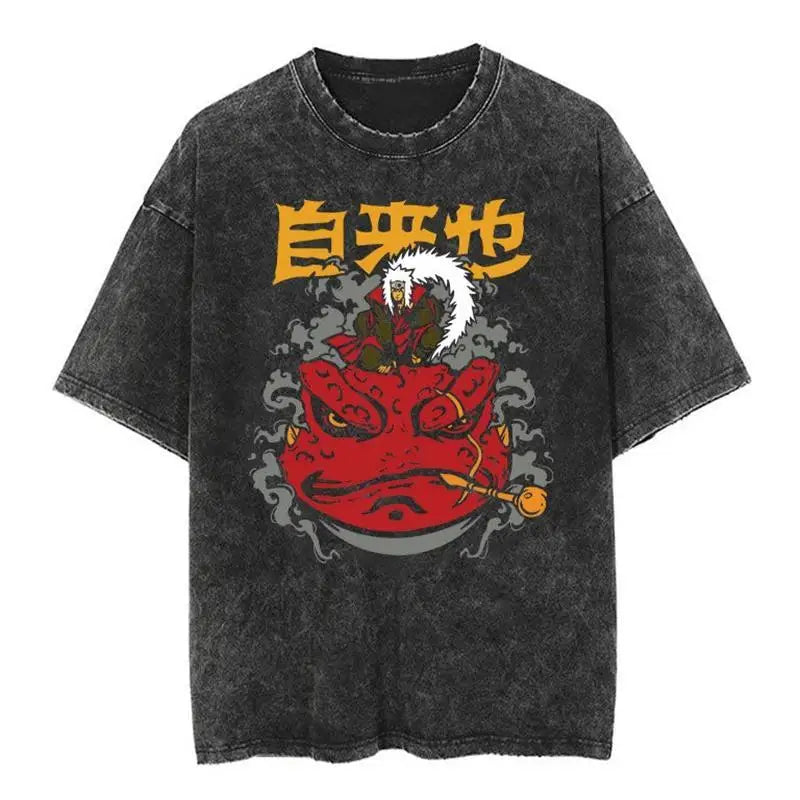 Naruto Hero washed T-shirt