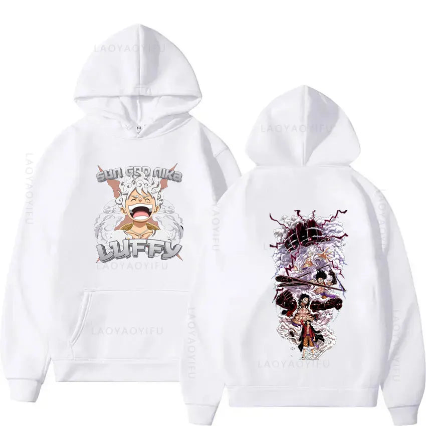 Gear 5 Luffy Theme New in Hoodies