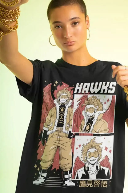 My Hero Academia Hawks T-shirt