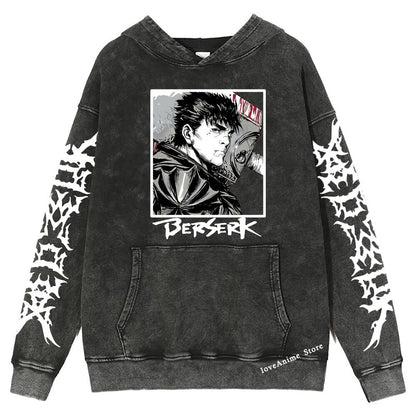 Berserk Retro Style Hoodie