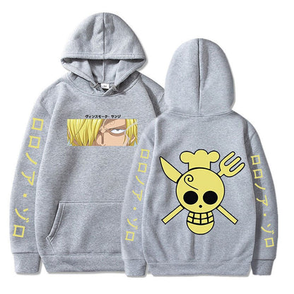 One Piece Sanji Print Hoodie