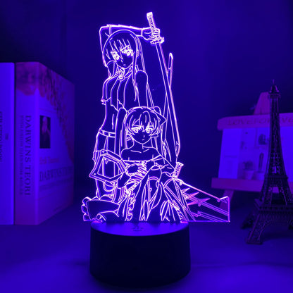 Akame Ga Kill 3D Lamp