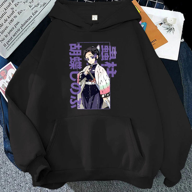 Kochou Shinobu Print Hoodie