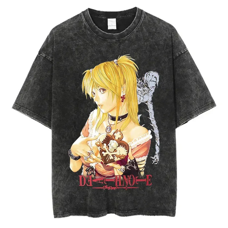 Death Note Retro Wash T-shirt