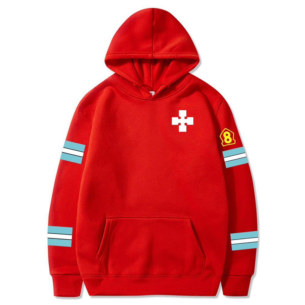 Fire Force Cosplay Hoodie